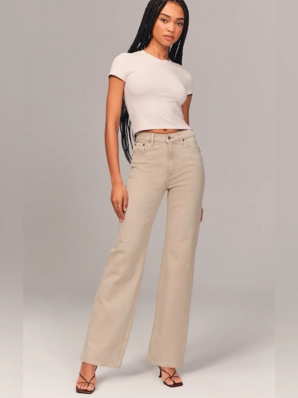 Abercrombie and fitch the 90’s relaxed jean high rise size 0 / 25